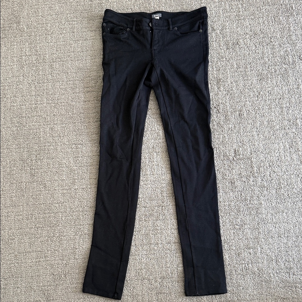 Roots Black Stretchy Pants